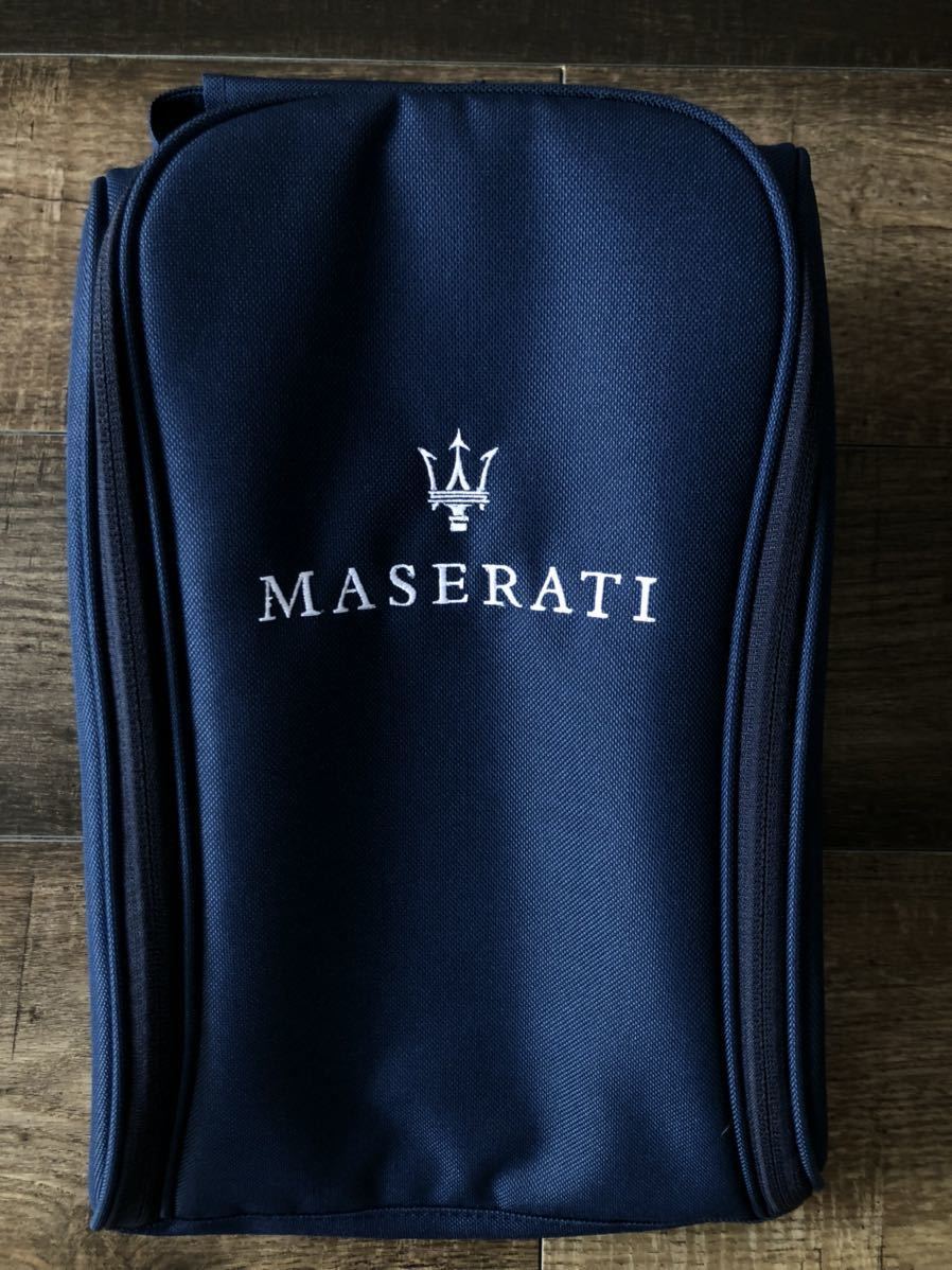 ☆MASERATI マセラティ 正規 トートバッグ シューズケース エコバッグ バッグ グラントゥーリズモ ギブリ レヴァンテ 新品未使用☆