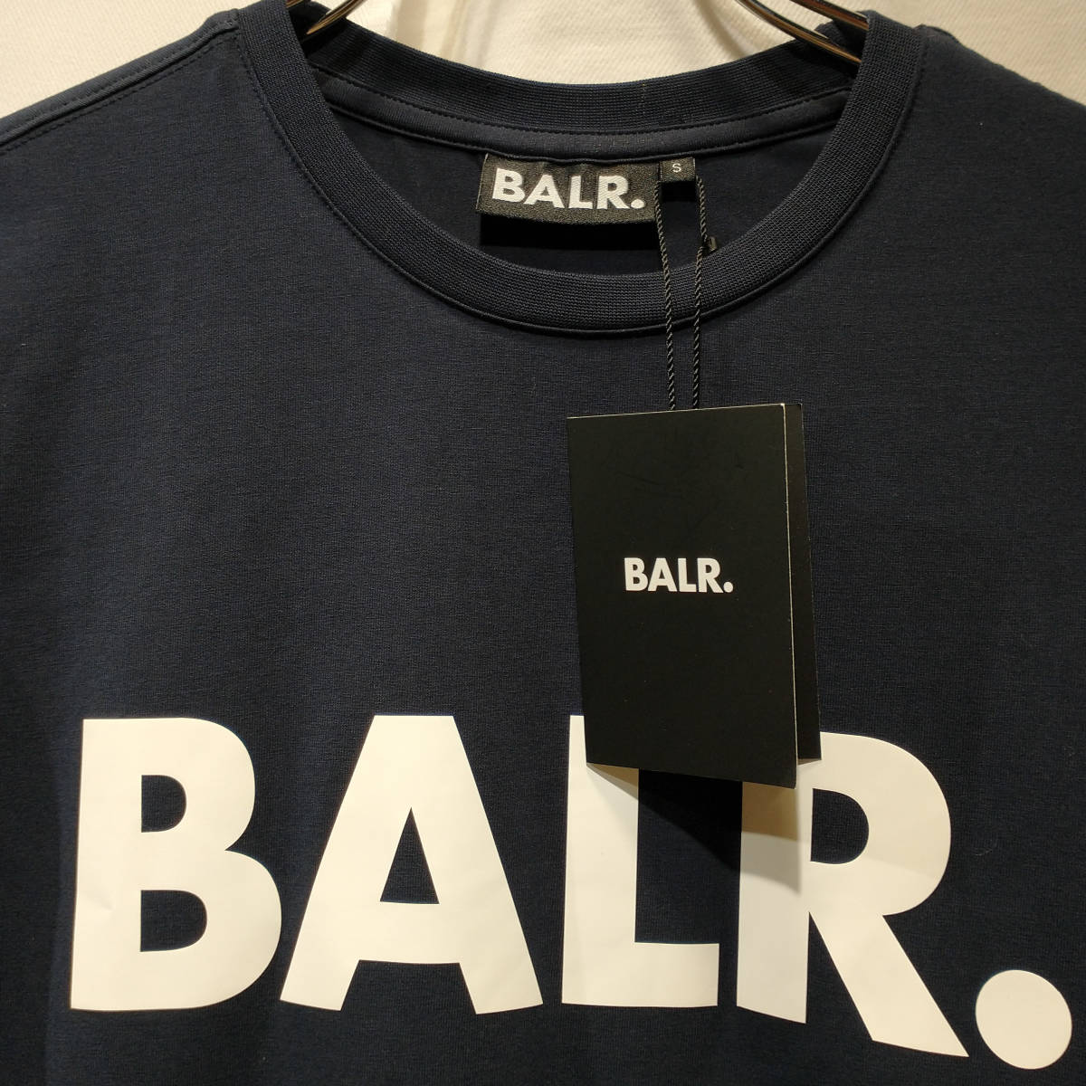 BALR. ボーラー ロゴ プリント 半袖Tシャツ グレー