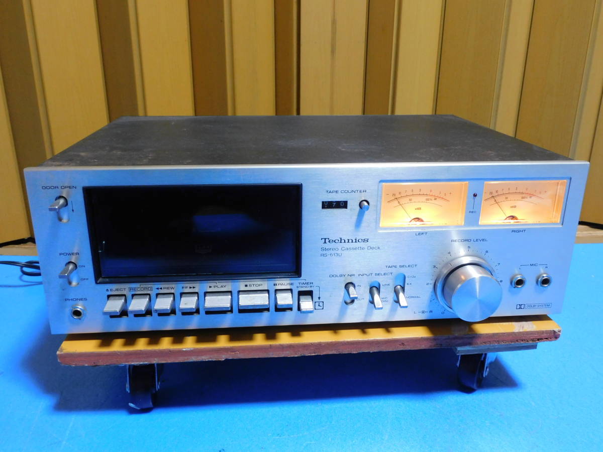 Technics テクニクス カセットデッキ RS-613U 現状品 RS-613U