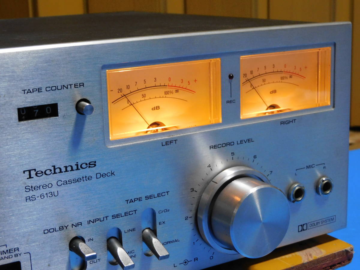 Technics テクニクス カセットデッキ RS-613U 現状品 RS-613U