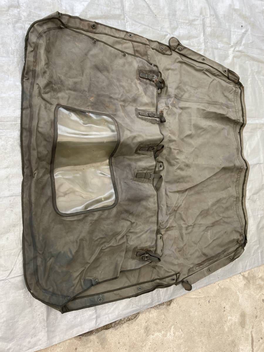 ジープ　幌　三菱　J4 J3 J54A 軍用　自衛隊　防衛庁 自衛隊 小川内張 ｜ リメイク 三菱ジープ Yahoo!オークション 三菱