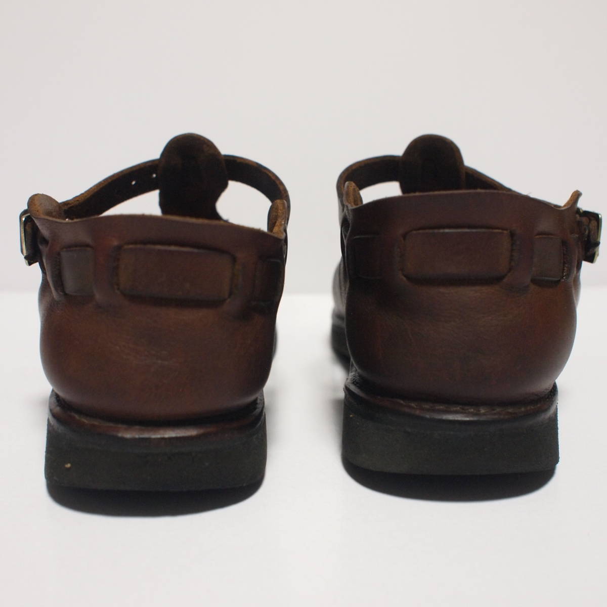 オーロラシューズ AURORA SHOES SHOES(オーロラシューズ) ウエストインディアン SHOESメーカー直営 送料込　オーロラシューズ　茶　23～23.5cm位　AURORA SHOES 