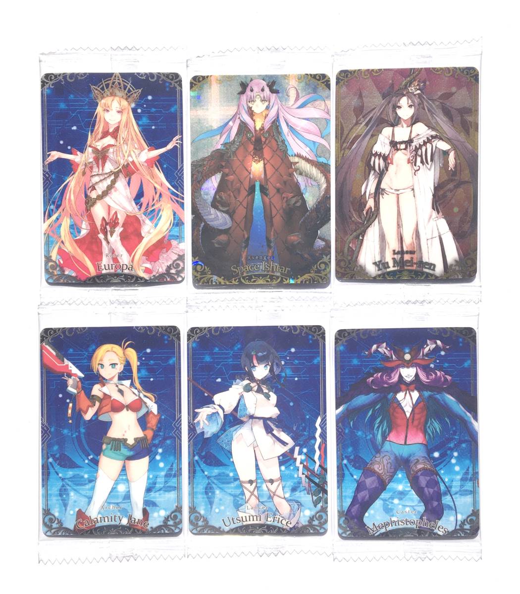 シークレット有 Fgo Fate Grand Orderウエハース10 スペース イシュタル 虞美人 等6枚セット その他 売買されたオークション情報 Yahooの商品情報をアーカイブ公開 オークファン Aucfan Com