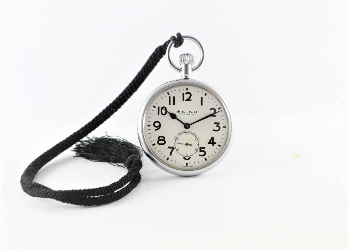 SEIKO セイコー SECOND SETTING DIAFLEX 15石 9119-0040T 手巻き 