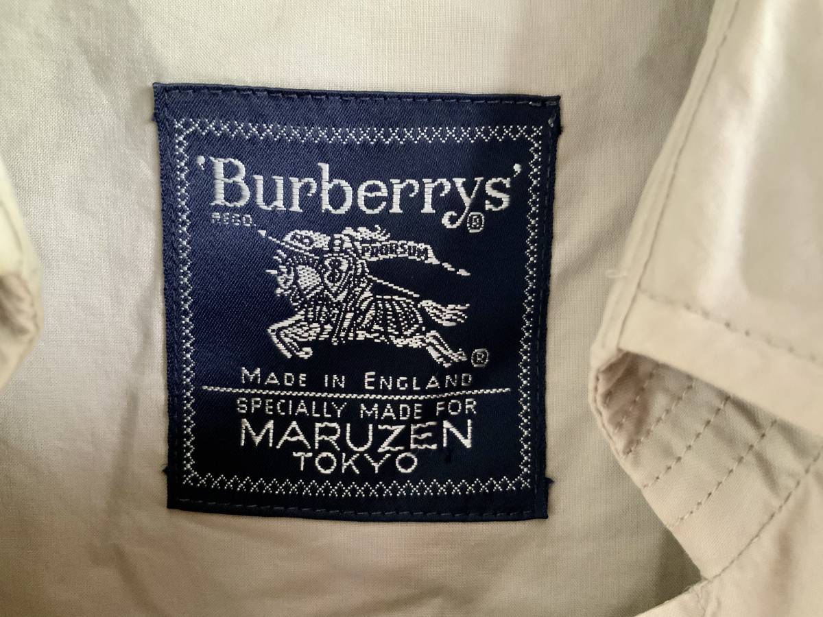 極美品】バーバリー トレンチコート MARUZEN別注 サイズL 【公式