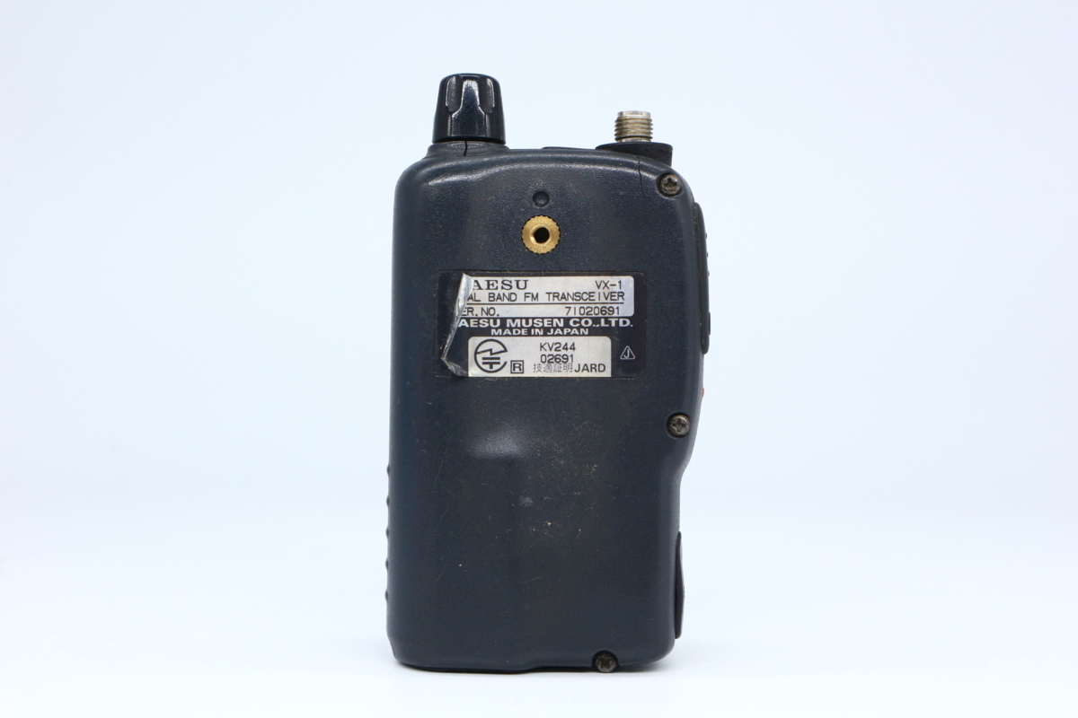 YAESU VX-1 デュアルバンド トランシーバー アマチュア無線 YAESU VX-1
