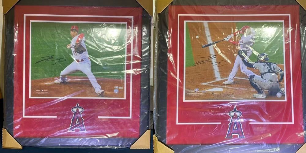 大谷翔平 エンゼルス ファナティクス オーセンティック 直筆 MLB
