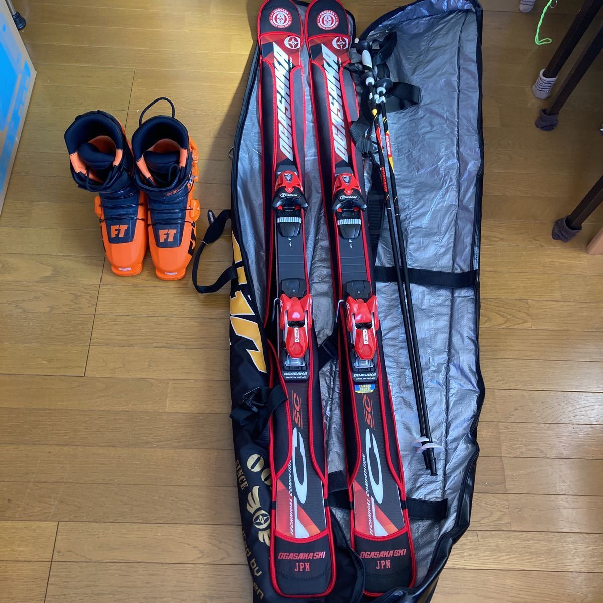 ロシニョール　スキーブーツ　27.5cm ☆即滑走可能!ノルディカ NORDICA HOD ROD /BIND N0310/170cm