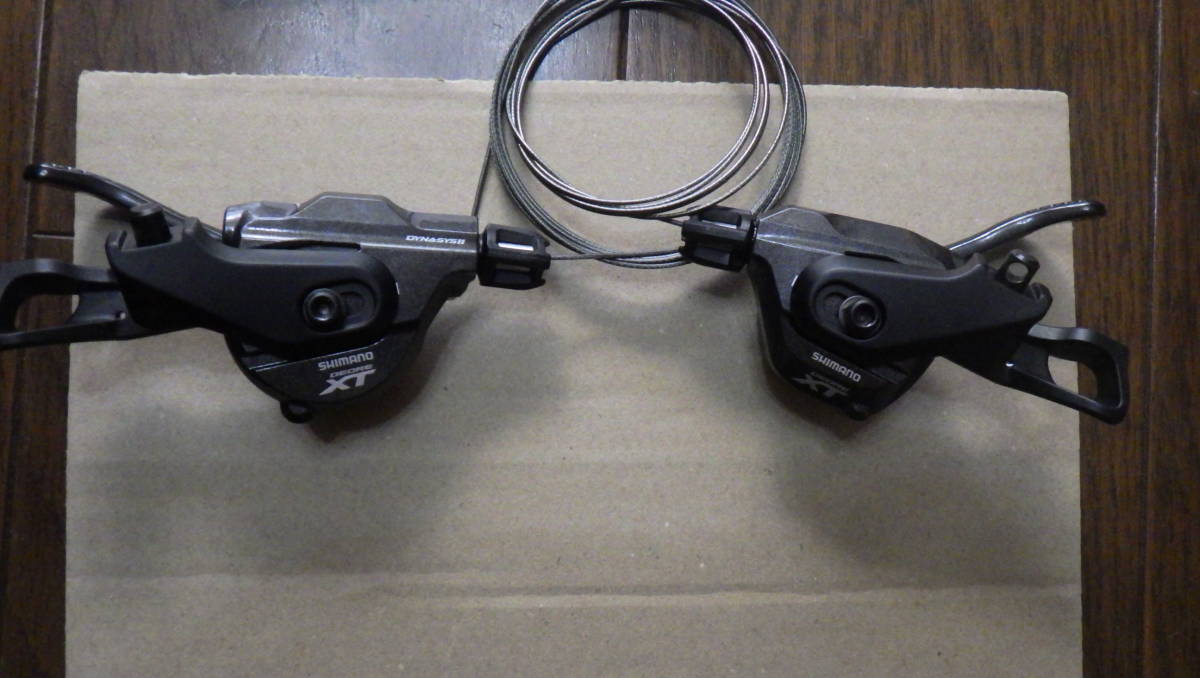 【豊富な，送料無料】 shimano SL-M8000-B I-specB 2x11 XT MTB 11速 シマノ シフター(シフトレバー)｜売買されたオークション情報、yahooの商品情報をアーカイブ公開 - オークファン シフトレバー