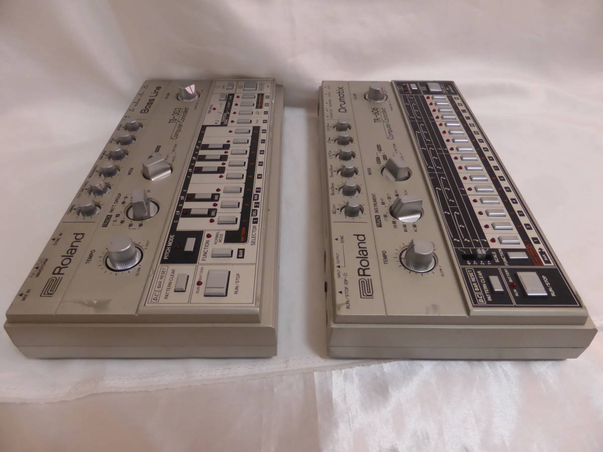 希少 ROLAND☆ローランド TB-303 & TR-606 セット 通電確認 未確認 