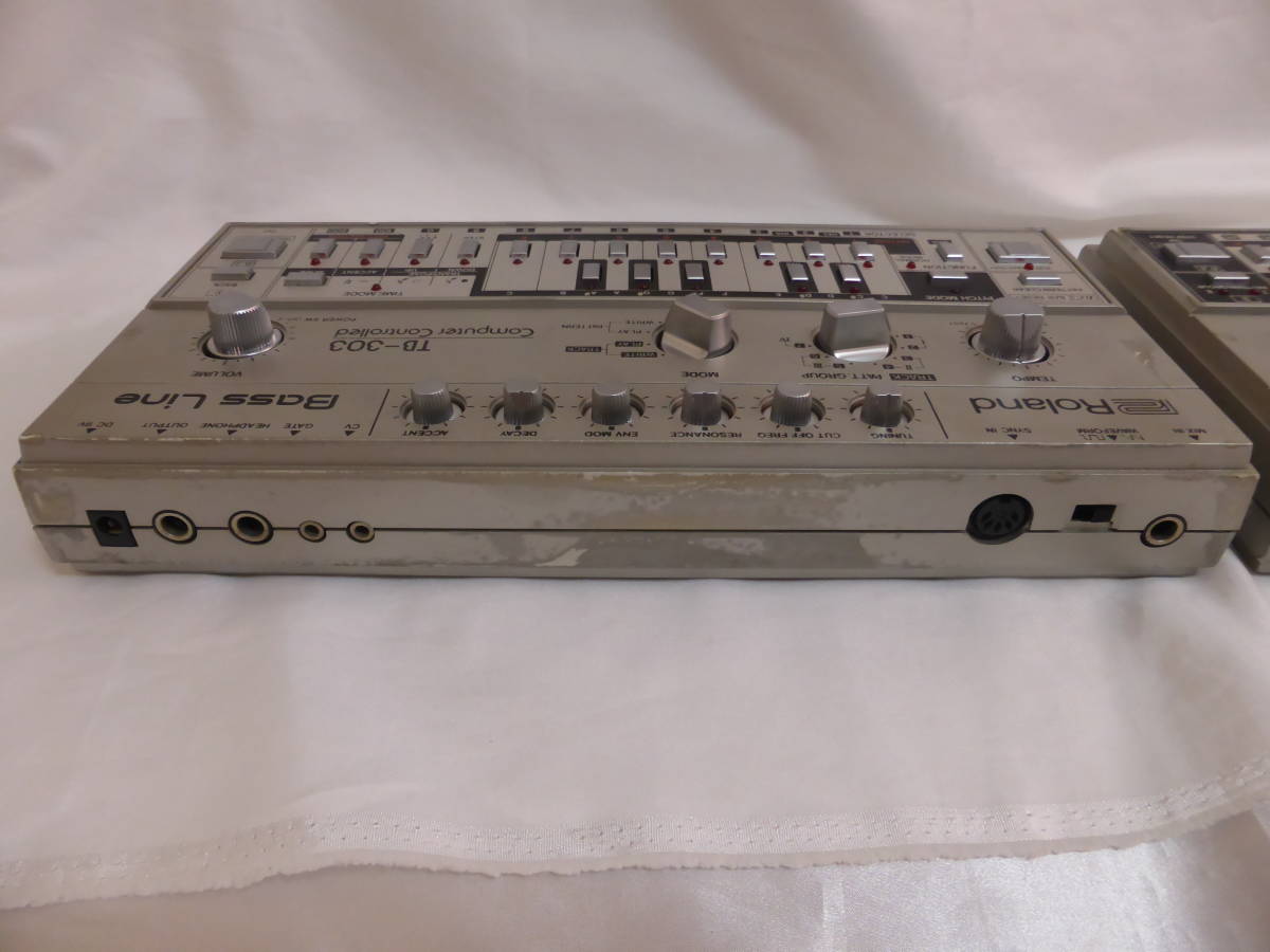 希少 ROLAND☆ローランド TB-303 & TR-606 セット 通電確認 未確認 