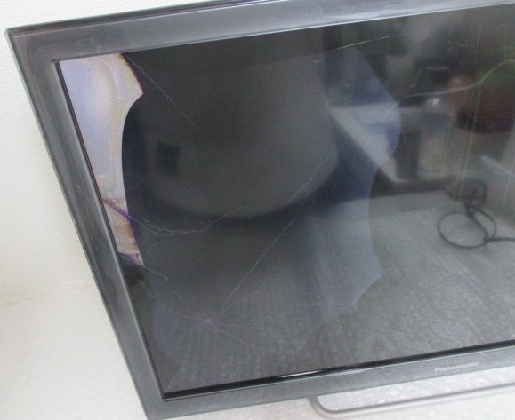 6875U★Panasonic★地デジ24型液晶テレビ★TH-24ES500-S★ジャンク★_2