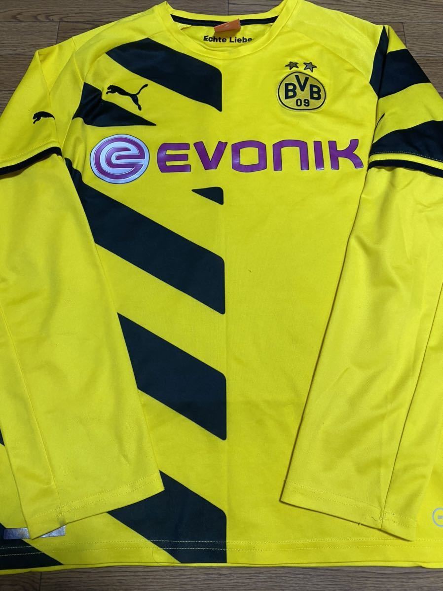 14 ボルシア ドルトムント ホームユニフォーム Puma プーマジャパン 香川真司 ロイス インモービレ オバメヤン ギュンドアン ブンデスリーガ 売買されたオークション情報 Yahooの商品情報をアーカイブ公開 オークファン Aucfan Com
