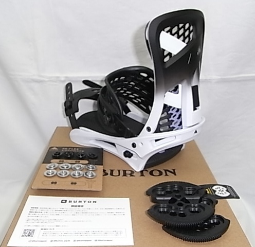  早期限定セール超特価 Japan正規 22 Burton Men&rsquo;s GENESIS Re:Flex Binding / M / WHT/BLK / メンズ ジェネシス リフレックス(Mサイズ)｜売買されたオークション情報、yahooの商品情報をアーカイブ公開 - オ 一般