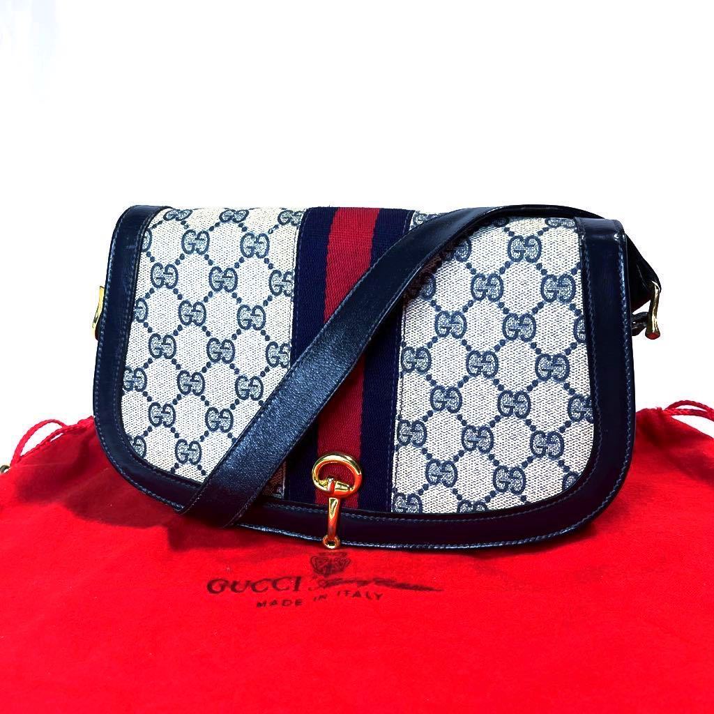 □ 1円 スタート □ ミニサイズ 稀品 美品 GUCCI グッチ シェリー 
