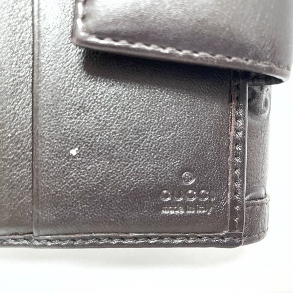 グッチ GUCCI Wホック財布 322326 スーキー，シマライン レザー ダークブラウン 財布 グッチ GUCCI レザー グッチの財布。時代を超えて輝く「グッチ ジャッキー 1961」の