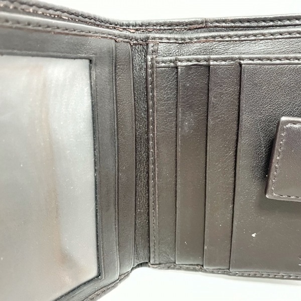 グッチ GUCCI Wホック財布 322326 スーキー，シマライン レザー ダークブラウン 財布 グッチ GUCCI レザー グッチの財布。時代を超えて輝く「グッチ ジャッキー 1961」の