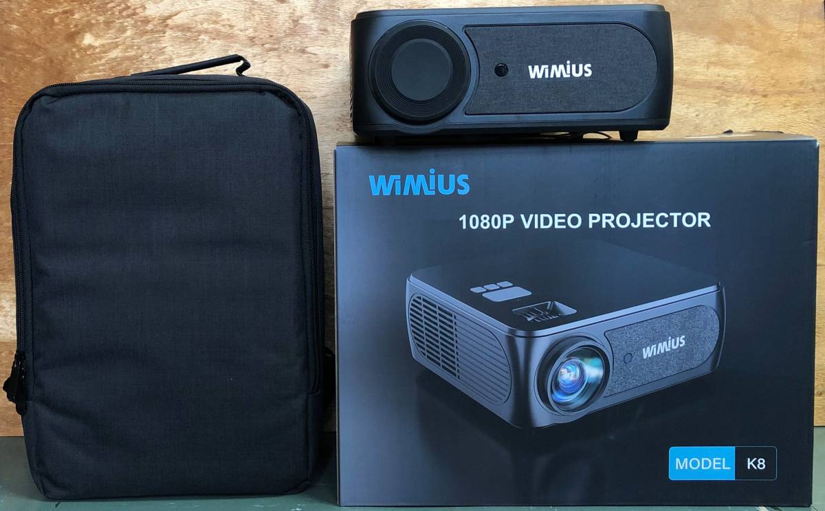 テレビ・映像機器 【新品未開封】WiMiUS K8プロジェクター (フルHD