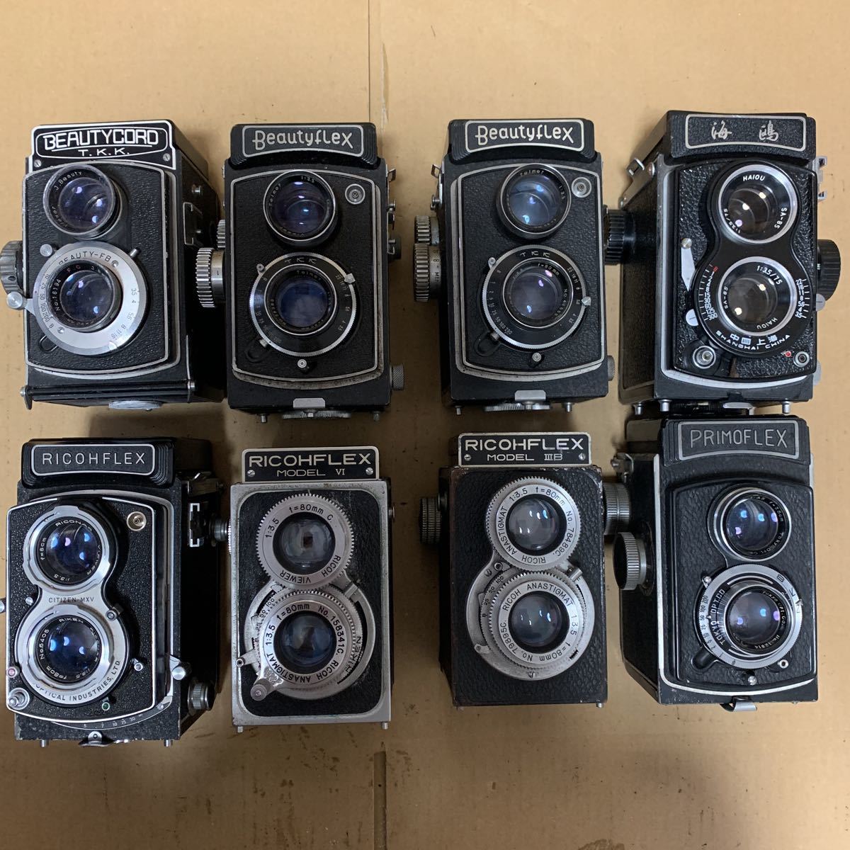 まとめ RICOH FLEX Beauty flex TKK など 二眼レフカメラ リコー 大量セット 未確認 SET100
