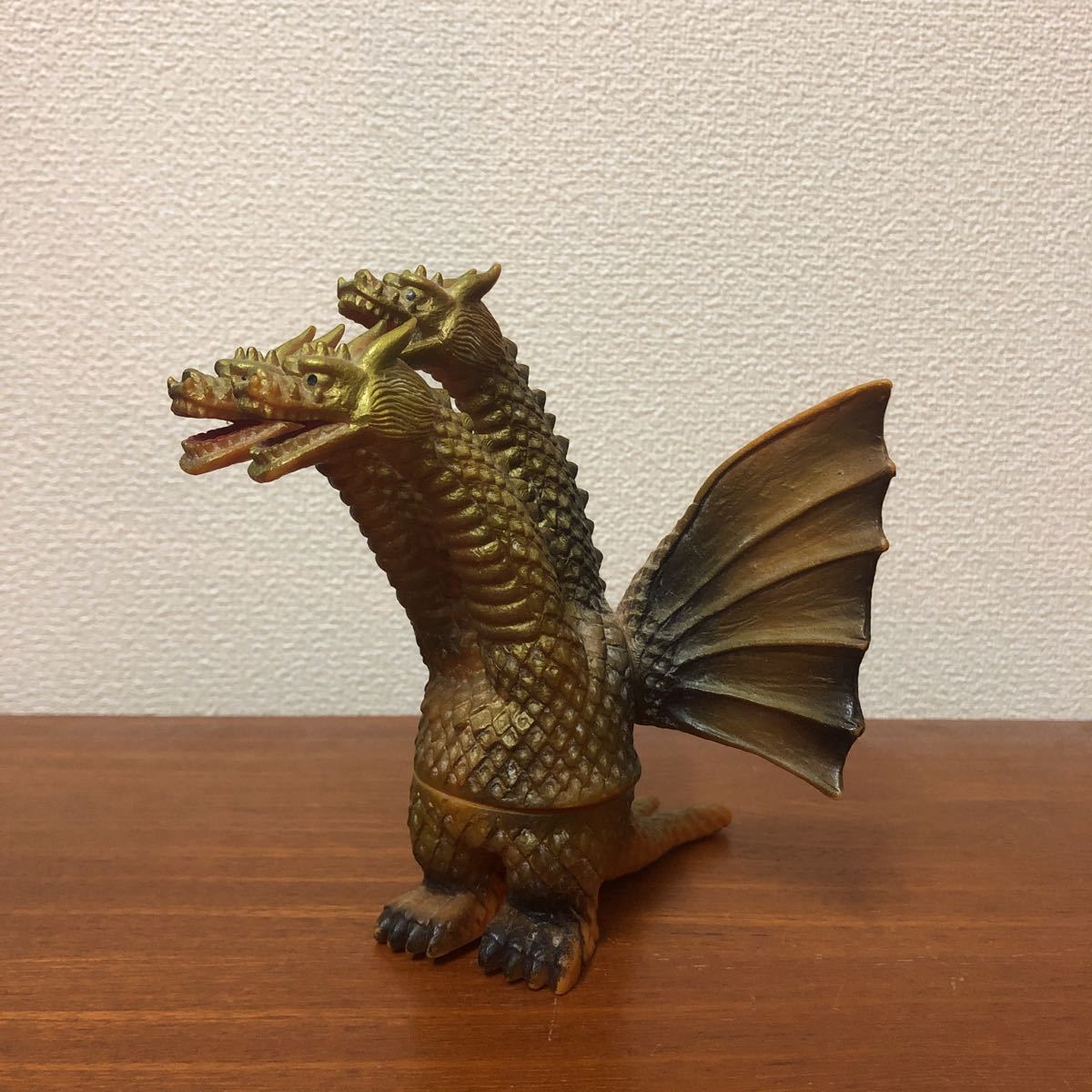 ポピー キングザウルス シリーズ キングギドラ 東宝怪獣　ゴジラシリーズ バンダイ ソフビ ゴジラ 