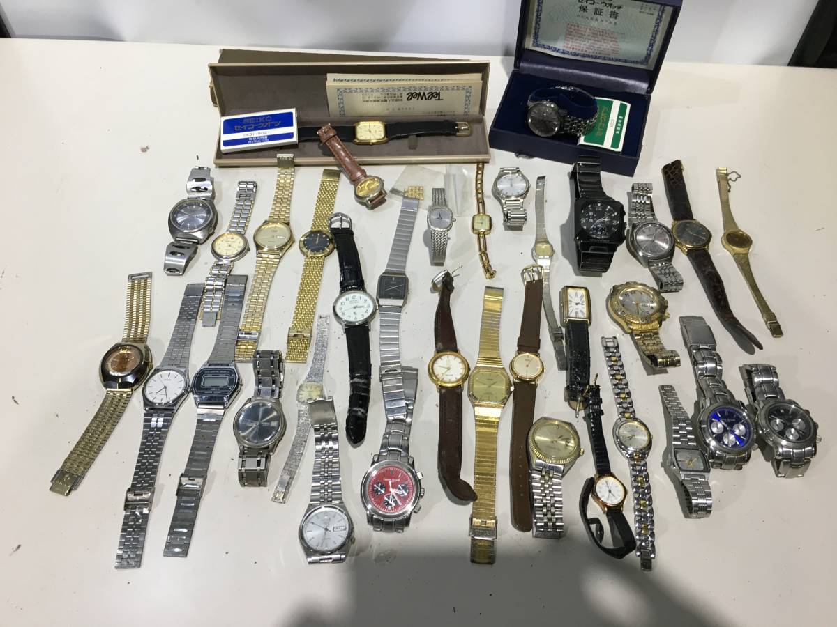 596】 時計 腕時計 大量まとめ売り ジャンク品含む 腕時計 まとめ