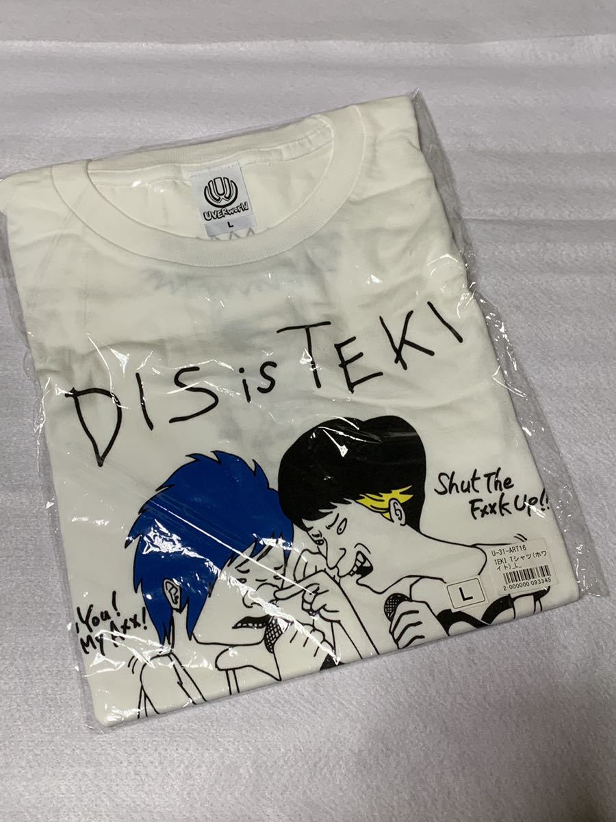 【限定セール，新作】 UVERworld DIS is TEKI Tシャツ Lサイズ グッズ ウーバーワールド レア TAKUYA&infin;(Tシャツ)｜売買されたオークション情報、yahooの商品情報をアーカイブ公開 - オークファン Tシャツ