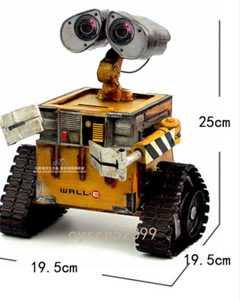 鉄製 ロボット 貯金箱 置物 工芸品 鉄製 ロボット 貯金箱 置物 工芸品