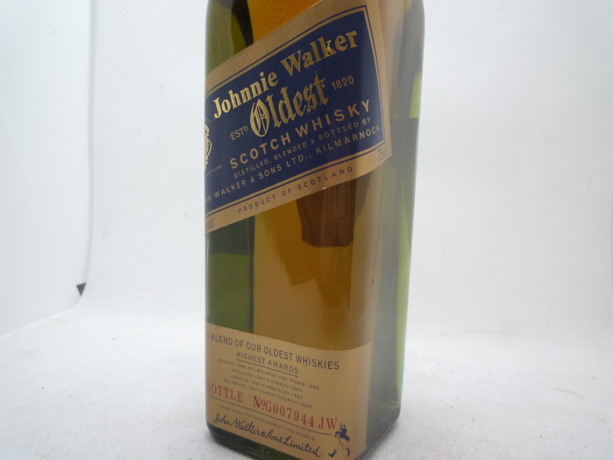 古酒 未開栓】【1000円スタート】Johnnie Walker Oldest ジョニー 