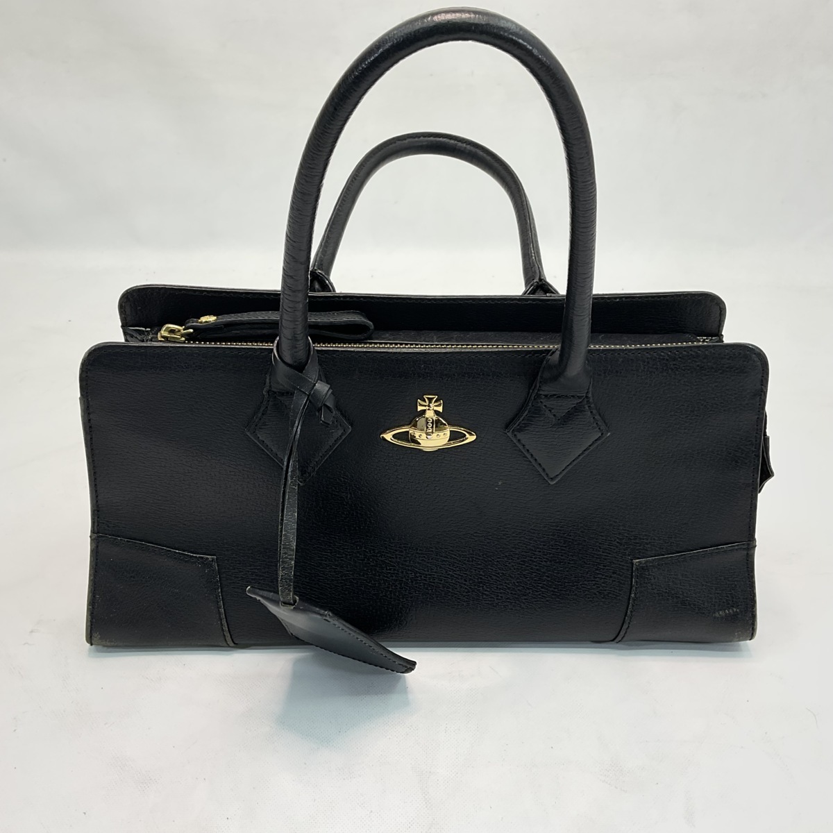 ■Vivienne Westwood∥ヴィヴィアンウエストウッド　ハンドバッグ　多少の使用感あり　中古品【現状品】■D