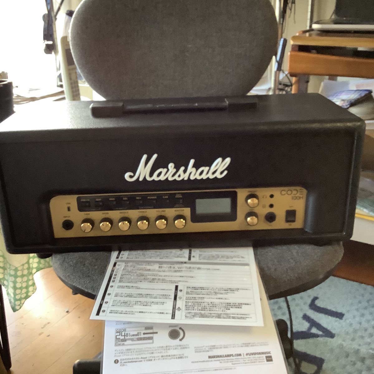 お得，定番 Marshall CODE ギターアンプ ヘッド100H(ヘッド)｜売買されたオークション情報、yahooの商品情報をアーカイブ公開 - オークファン ギターアンプ