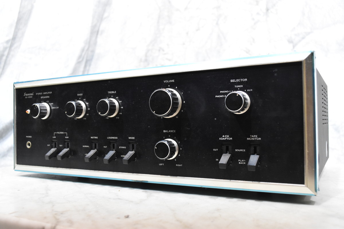 動作品】 SANSUI プリメインアンプ AU-6500 SANSUI AU-6500の仕様 サンスイ