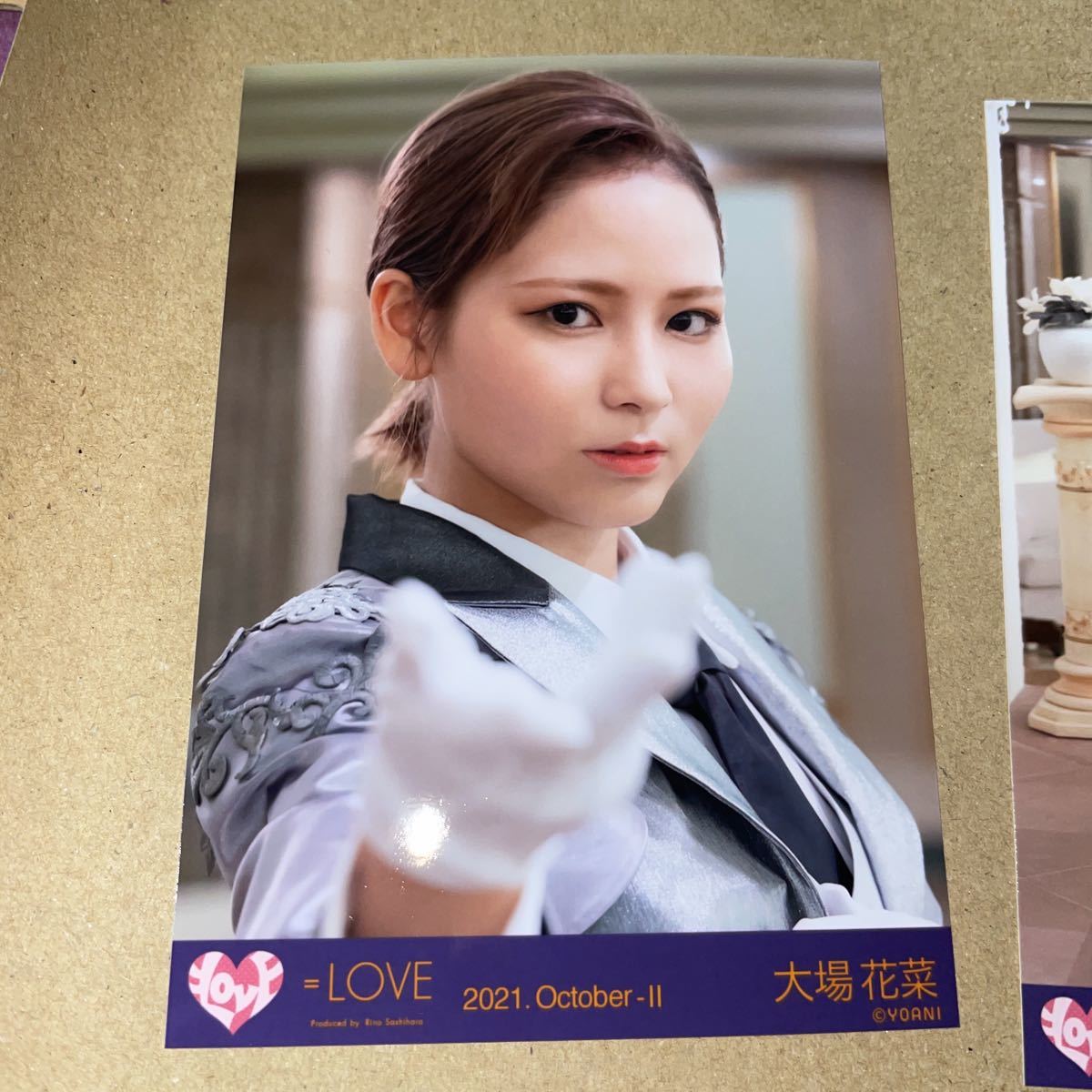 大場花菜 セミコンプセット ＝LOVE 2021.October -Ⅱ 祝祭 衣装 生写真