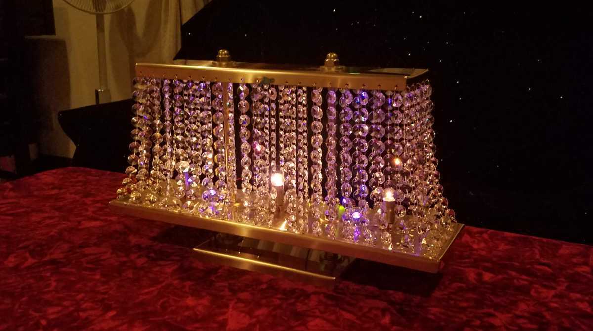 スタンド型　シャンデリア　デコトラ　サロンバス　観光バス スタンド型シャンデリアデコトラサロンバス観光バス