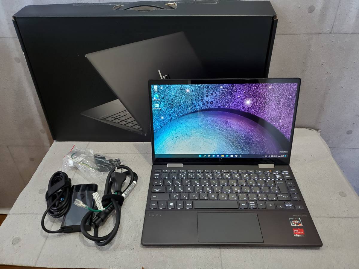 HP ENVY x360 13-ay0047AU / AMD Ryzen 3 4300U / 256GB / 8GB 