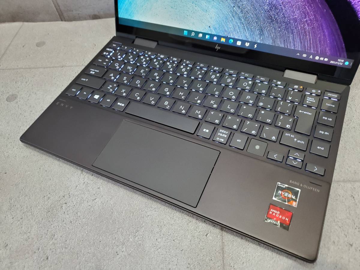 HP ENVY x360 13-ay0047AU / AMD Ryzen 3 4300U / 256GB / 8GB 