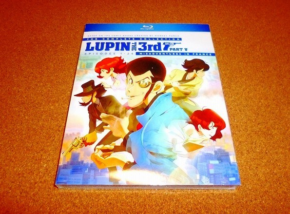 ルパン三世 新品BD 北米版ブルーレイ PART5(TV第5シリーズ)全24話+
