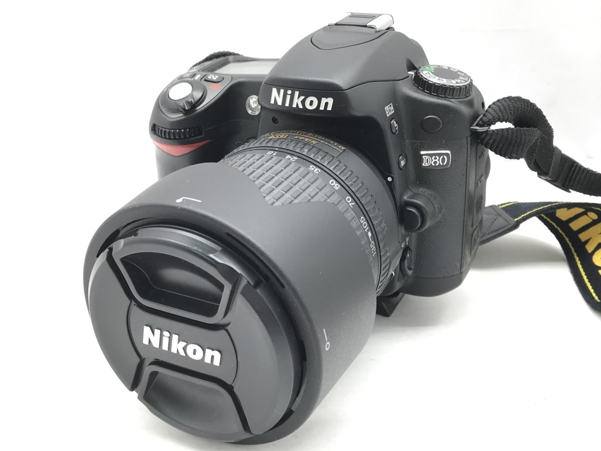 11k5149】 カメラ Nikon D80 / AF-NIKKOR 18-135mm 1:3.5-5.6G 一眼 