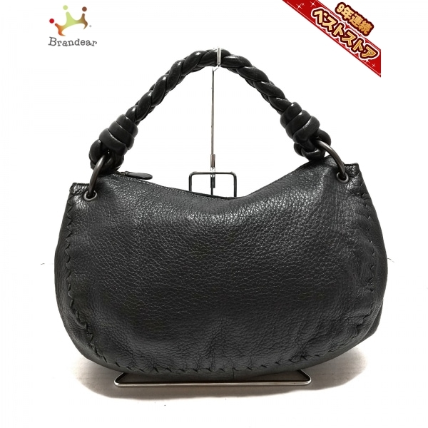 ボッテガヴェネタ BOTTEGA VENETA ハンドバッグ 179188 - レザー 黒 