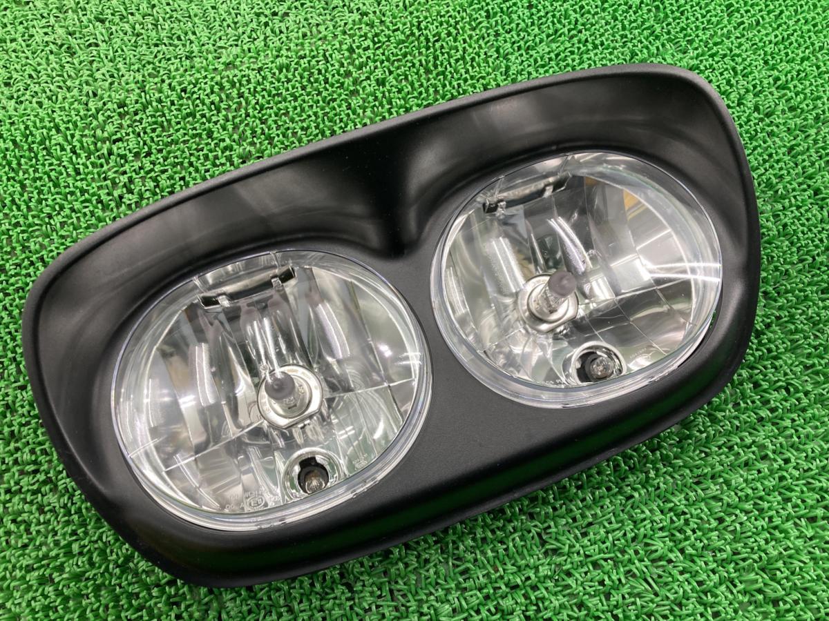 w1sa純正ヘッドライトレンズ 中古 ハーレー 純正 バイク 部品 FLTRX1690 ヘッドライト 純正 68996