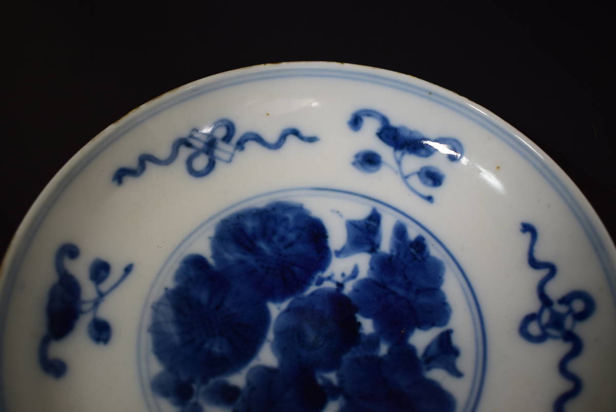 中国古玩 | 中国美術 青花 唐物 ⁄ 唐物○青花人物文皿