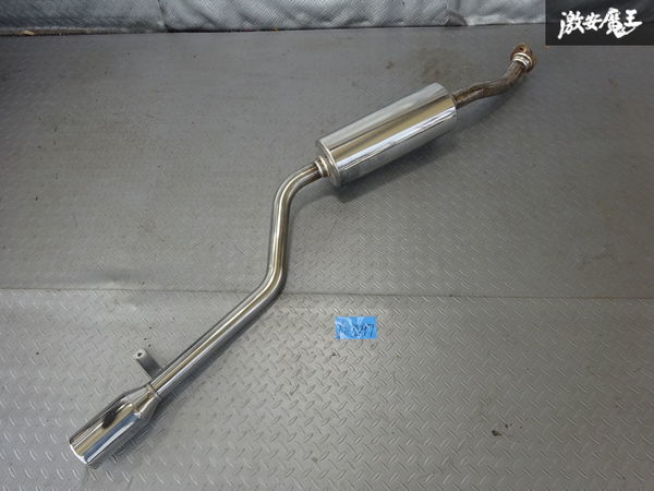 ☆激安!☆JA11V ジムニー F6A 社外 オールステンレス マフラー 砲弾