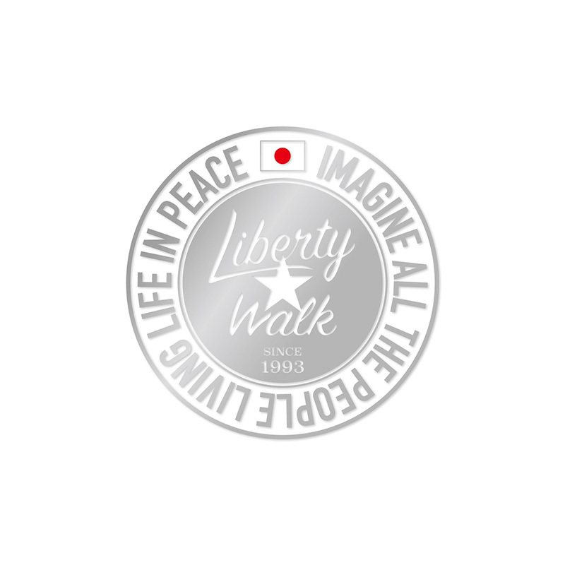新発売 LBWK Liberty Walk Imagineサークル カッティング Silver(自動車メーカー別)｜売買されたオークション情報 ...