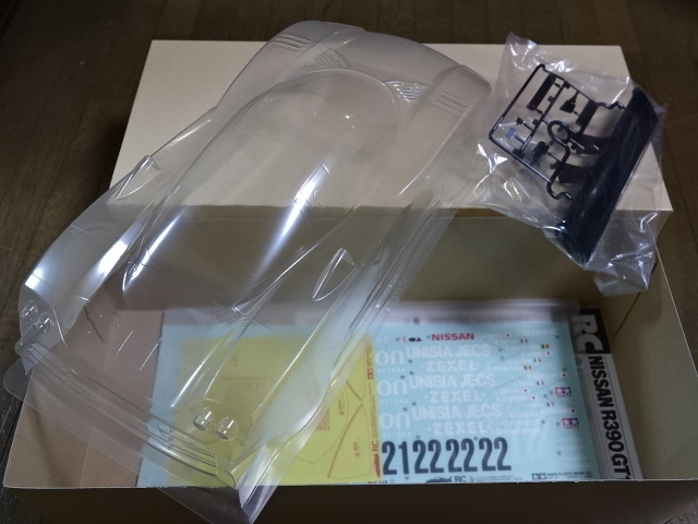 R390 GT1 タミヤ SP.1516 NISSAN ニッサン スペアボディセット 1⁄10