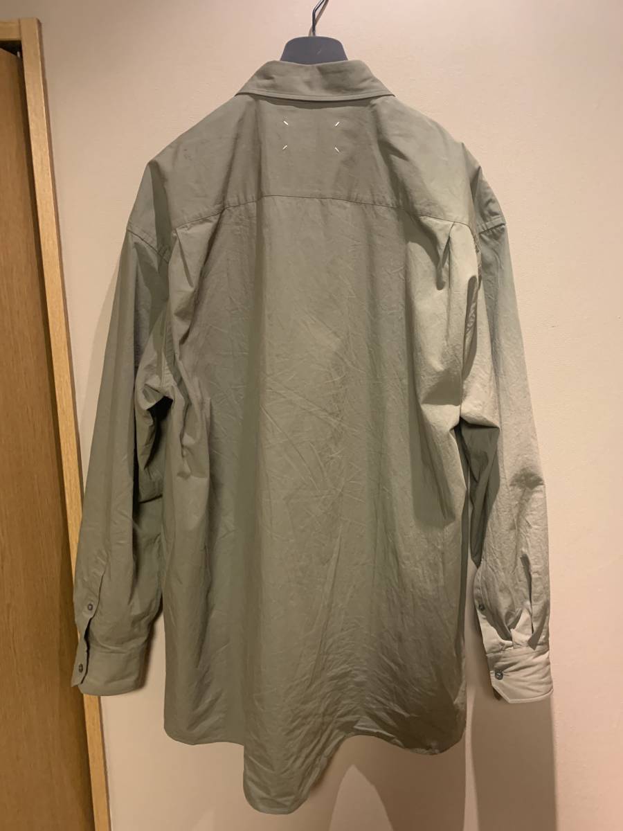 ☆ Maison Margiela オーバーサイズ シャツ カーキ 39 メゾン