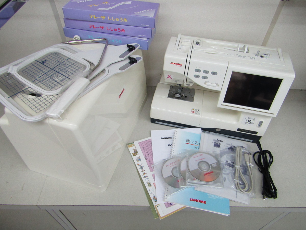 100%新品，本物保証】 JANOME ジャノメ コンピューターミシン SECIO 