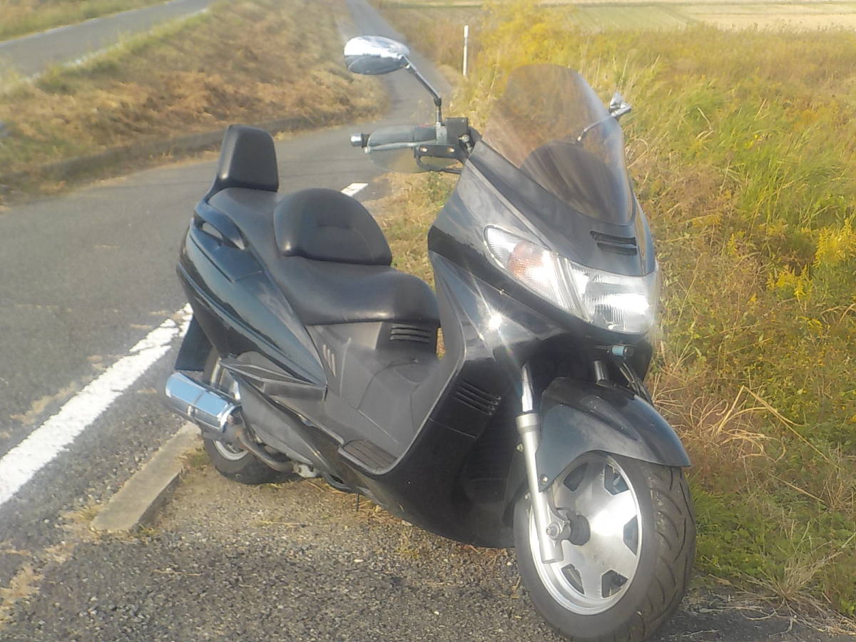 スカイウェイブ250 実動現状 書類あり CJ41Aー109・・ 奈良県より 