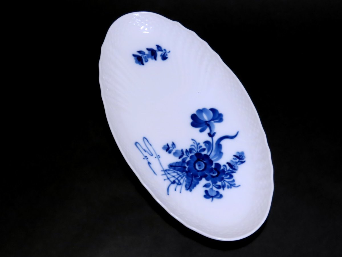 ロイヤルコペンハーゲン ブルーフラワー ROYAL リーフディッシュ