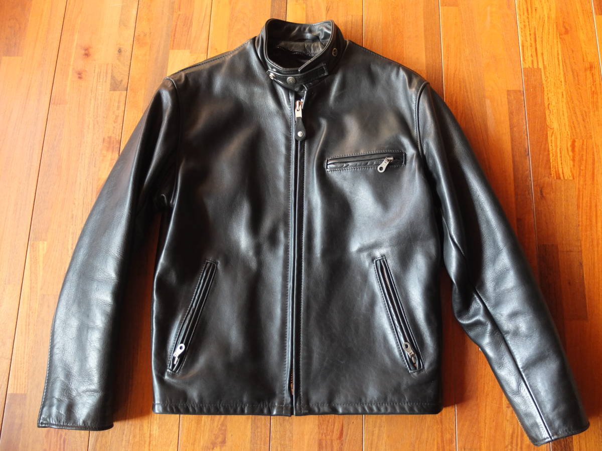 シングルライダース schott M相当 米国製38Schott 革ジャン SCHOTT 