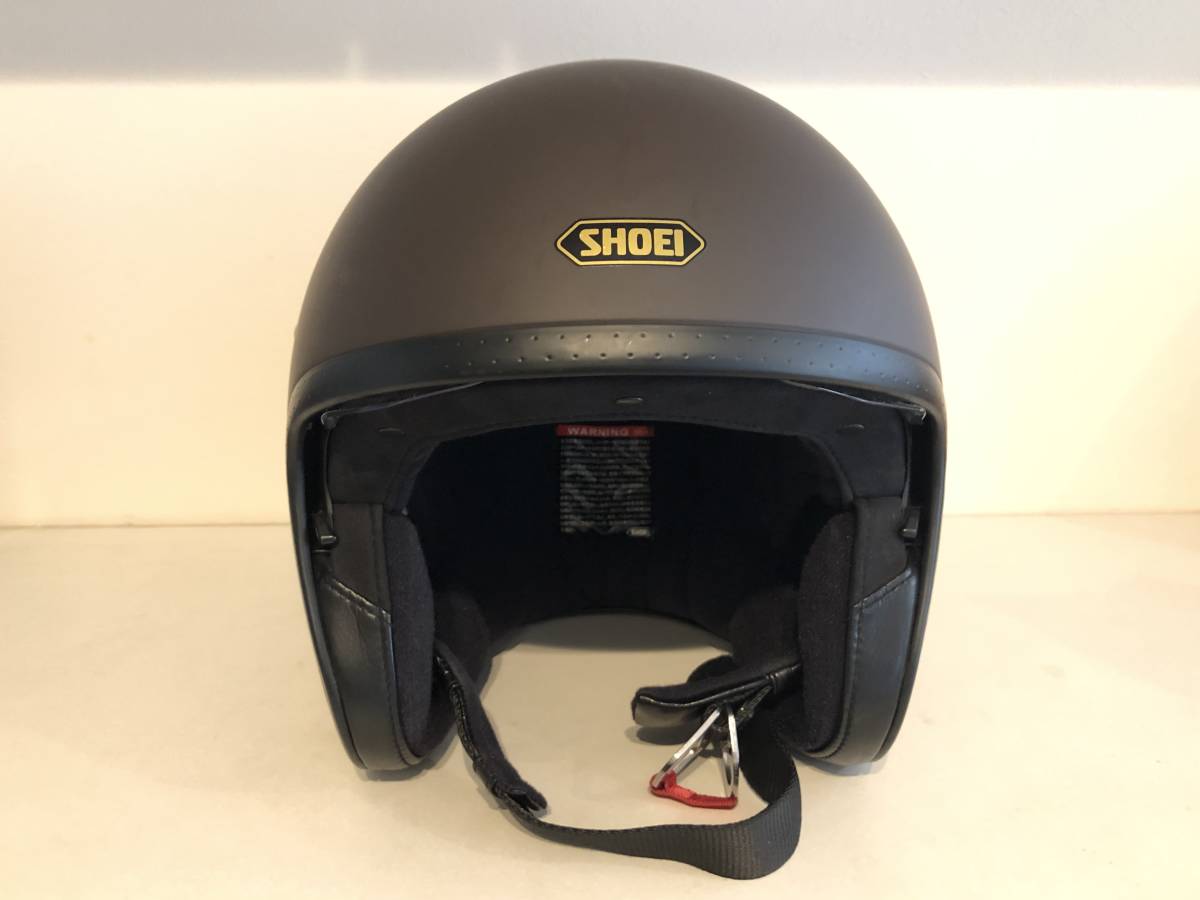 SHOEI ショウエイ ジェットヘルメット　JO ジェイ・オー　Ｊ・Ο　マットブラウン　Lサイズ　送料無料　　　