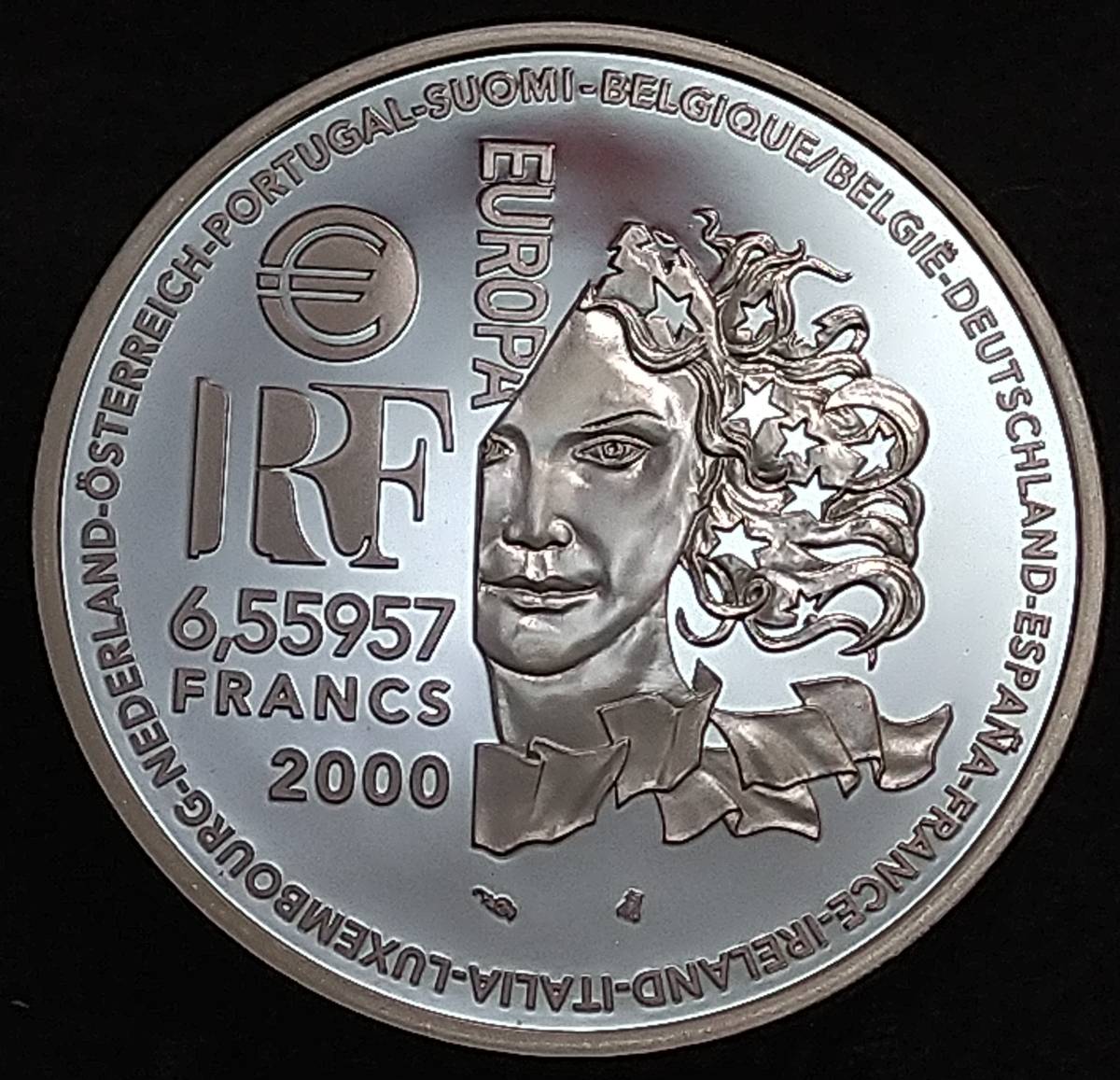 フランス | 銀貨 2000年 ⁄ 2000年 1フラン 1F タネを撒く人 2000